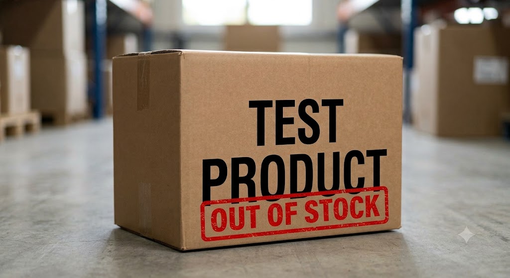 Test NO Stock Product
